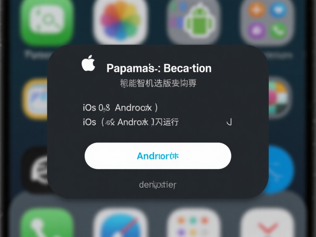 平台版本选择要慎重：根据自己的智能设备操作系统（如