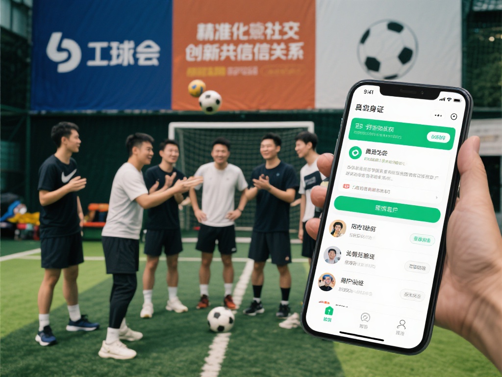 精准化社交，缔造信赖关系
球友会不仅是体育爱好者