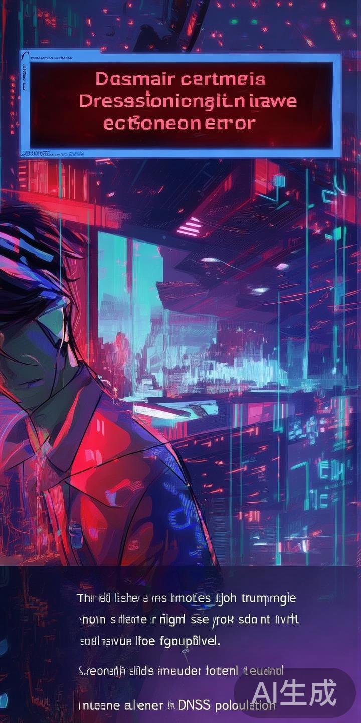 为什么千亿国际网站经常打不开?全面排查与解决方案指南 域名解析异常
域名解析错误会导致浏览器无法找到正